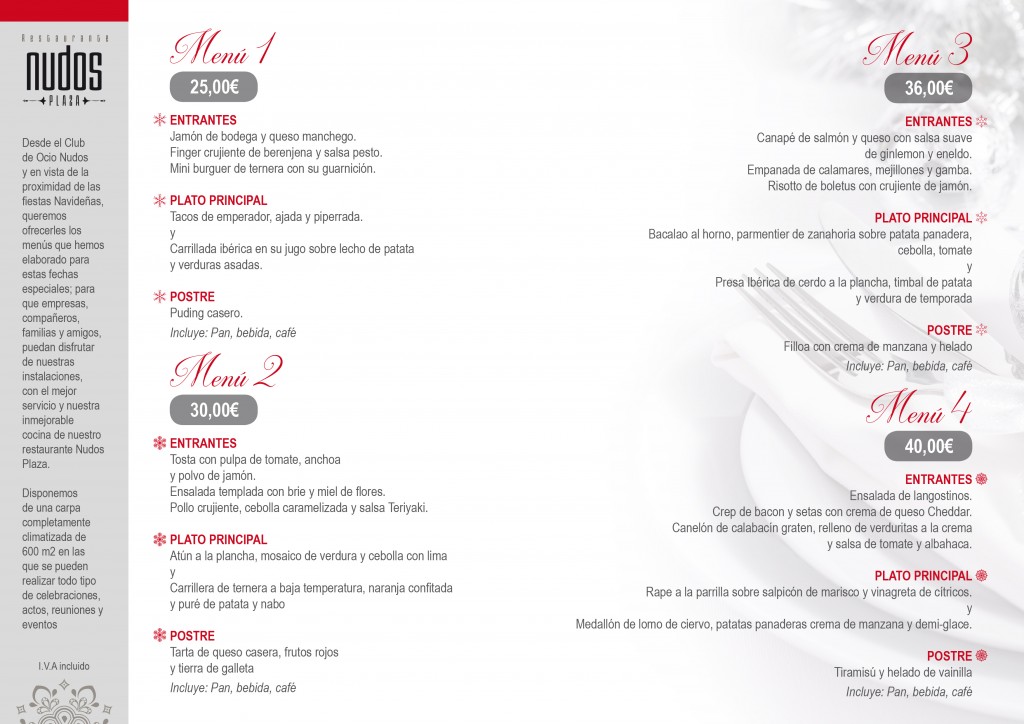 MENU NAVIDAD 2016 cara b