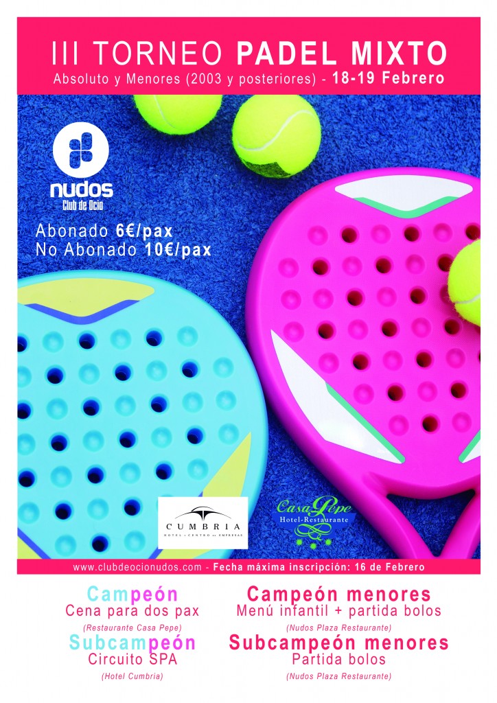 TORNEO PADEL MIXTO ok